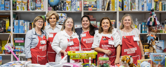 RASTRILLO STAND JUGUETES