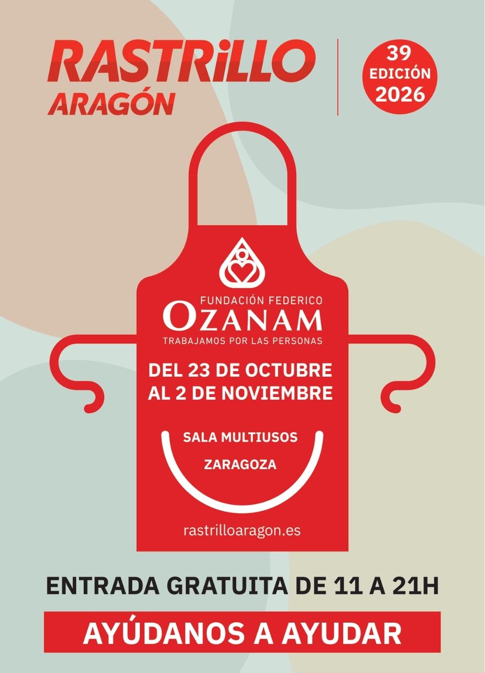 Cartel Rastrillo Aragon 2026 Cartel Rastrillo Aragon 2026